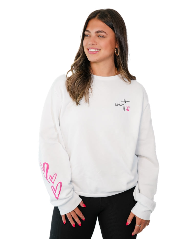 Today I Choose Joy Oversized Crew Neck Sweatshirt